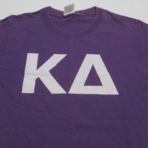 Kappa Delta T-Shirt Sorority Fraternity Purple You Can't Go Wrong SMALL
